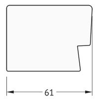 Товар: Зеркало Evoform Definite 154х74 в багетной раме - Алюминий 61 мм арт-BY 3332 - фото 6 Зеркало Evoform Definite 154х74 в багетной раме - Алюминий 61 мм арт-BY 3332 — фото 6, Зеркала в ванную комнату