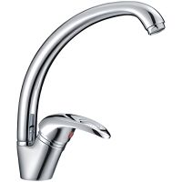 Смеситель для кухни Frap H15 F4115 Хром — фото 1, Смесители для кухни