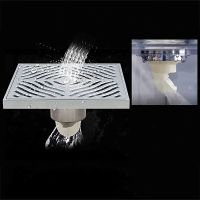 Душевой трап Gappo G81550 с решеткой Хром — фото 10, Трапы для душа