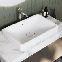 Раковина Vitra Metropole 60 7535B003-0673 Белая — фото 2, Раковины накладные