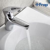 Смеситель для раковины Frap H68 с гигиеническим душем Хром арт-F1268 — фото 8, Смесители для раковины