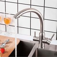 Товар: Смеситель для кухни Frap H899 F43899 Сатин - фото 8 Смеситель для кухни Frap H899 F43899 Сатин — фото 8, Смесители