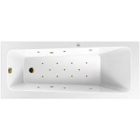 Акриловая ванна Excellent Ava 160x70 WAEX.AVA16.RELAX.BR с гидромассажем — фото 1, Ванны