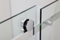 Душевой уголок Black&White Stellar Wind S208 90х120 2089012 профиль Серебристый хром стекло прозрачное — фото 2, Душевые уголки