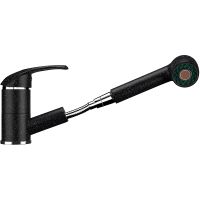 Смеситель для кухни Ulgran Classic U-002-308 Черный — фото 1, Смесители