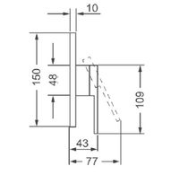 Смеситель для душа Villeroy&Boch Subway 2.0 TVS10235200061 Хром — фото 2, Смеситель для душа