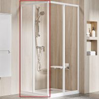 Товар: Душевая дверь Ravak Supernova SRV2-100 195 S 14VA01O2Z1 профиль Белый стекло Transparent - фото 1 Душевая дверь Ravak Supernova SRV2-100 195 S 14VA01O2Z1 профиль Белый стекло Transparent — фото 1, Раздвижные душевые двери