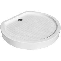 Акриловый поддон для душа Cezares Tray A 123x110 TRAY-A-MODENA-O-123/110-15-W Белый — фото 1, Акриловые душевые поддоны