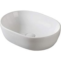 Раковина-чаша SantiLine 49 SL-1084 Белая — фото 1, Раковины накладные