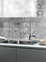 Смеситель для кухни Kludi L-Ine 428210577 Хром — фото 9, Смесители для кухни