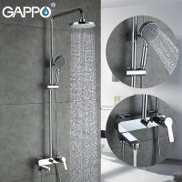 Товар: Душевая система Gappo G02-2 G2402 Хром - фото 14 Душевая система Gappo G02-2 G2402 Хром — фото 14, Душевое оборудование. Душевая программа