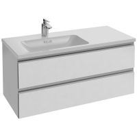 Тумба под раковину Jacob Delafon Vox 100 L EB2025-RA-G1C подвесная Белый лак — фото 1, Тумбы под раковину