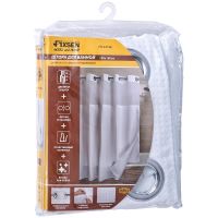 Штора для ванны Fixsen FX-3319E 180х180 Белая — фото 3, Аксессуары для туалета