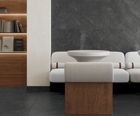 Керамогранит Laparet Rocky Black PRO графитовый матовый R10GR STR CB 60х120 см — фото 11, Керамогранит