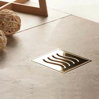 Душевой трап Pestan Confluo Standard 13000169 с решеткой Золото глянец — фото 2, Трапы для душа