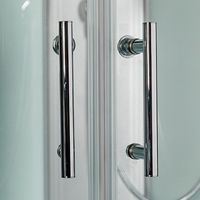 Душевой бокс WeltWasser WW500 Emmer 13555-2 135х135 10000004657 профиль Хром стекло прозрачное — фото 11, Душевые боксы