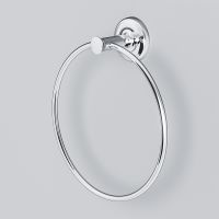 Товар: Кольцо для полотенец AM.PM Like A8034400 хром - фото 2 Кольцо для полотенец AM.PM Like A8034400 хром — фото 2, Полотенцедержатели