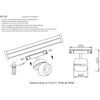 Товар: Трековый светильник Crystal Lux Space CLT 0.33 011 7W BL-BL 4000K Черный - фото 4 Трековый светильник Crystal Lux Space CLT 0.33 011 7W BL-BL 4000K Черный — фото 4, Трековые светильники