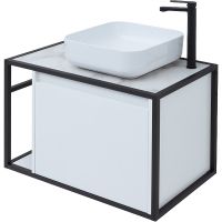 Товар: Тумба под раковину Aquanet Nova Lite Loft 75R 261649 подвесная Белый глянец - фото 5 Тумба под раковину Aquanet Nova Lite Loft 75R 261649 подвесная Белый глянец — фото 5, Тумбы под раковину