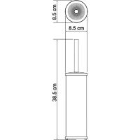 Ершик для унитаза WasserKRAFT K-1027W Белый — фото 4, Ершики для унитаза