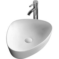 Раковина-чаша Ceruttispa 51 CR0089 СТ9570 Белая — фото 1, Раковины накладные