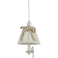 Товар: Подвесной светильник Maytoni Elegant Bird ARM013-PL-01-W Льняной Белый антик - фото 5 Подвесной светильник Maytoni Elegant Bird ARM013-PL-01-W Льняной Белый антик — фото 5, Подвесные светильники
