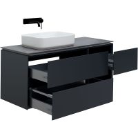 Товар: Тумба под раковину Allen Brau Infinity 120 L 1.21005.AM подвесная Антрацит матовый - фото 3 Тумба под раковину Allen Brau Infinity 120 L 1.21005.AM подвесная Антрацит матовый — фото 3, Мебель для ванной