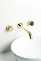 Товар: Смеситель для раковины Boheme Aura 152-2-G-A Золото - фото 3 Смеситель для раковины Boheme Aura 152-2-G-A Золото — фото 3, Смесители