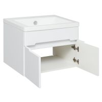 Товар: Тумба под раковину Runo Парма 60 00-00001037 подвесная Белая - фото 2 Тумба под раковину Runo Парма 60 00-00001037 подвесная Белая — фото 2, Мебель для ванной