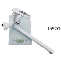 Смеситель для ванны Frap H49 F2249 универсальный Белый Хром — фото 6, Смеситель для ванны