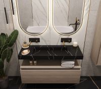 Зеркало Boheme Armadi Art Vallessi 60 568-G с подсветкой с сенсорным выключателем — фото 3, Мебель для ванной