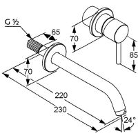 Товар: Смеситель для раковины Kludi Bozz 382450576 Хром - фото 9 Смеситель для раковины Kludi Bozz 382450576 Хром — фото 9, Смесители