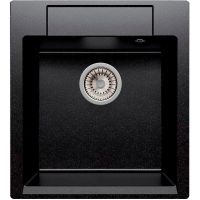 Кухонная мойка Polygran Argo-460 №16 444676 Черная — фото 1, Кухонные мойки