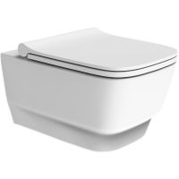 Унитаз Boheme Bello 971-MW подвесной Белый матовый без сиденья — фото 1, Унитазы