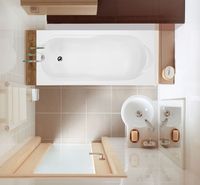 Акриловая ванна Vagnerplast Nymfa 160x70 без гидромассажа — фото 2, Акриловые ванны