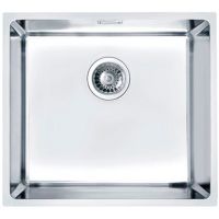 Кухонная мойка Alveus Kombino 40 SAT-90 450x400x195 1100236 Сатинированная сталь — фото 1, Кухонные мойки