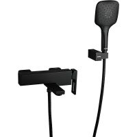 Смеситель для ванны Gappo G17-6 G3217-6 Черный матовый — фото 1, Смеситель для ванны