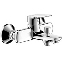 Смеситель для ванны Bravat Rhein F6429564CP-01-ENG Хром — фото 1, Смеситель для ванны