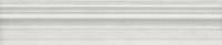 Керамический бордюр Kerama Marazzi Левада багет серый светлый глянцевый 5,5х25 см арт-BLE019 — фото 1, Керамическая плитка