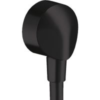 Шланговое подключение Hansgrohe Fixfit 27454670 Черное матовое — фото 1, Шланговые подключения