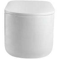 Товар: Унитаз Boheme Flow 969-SET-W подвесной Белый глянцевый с сиденьем Микролифт - фото 2 Унитаз Boheme Flow 969-SET-W подвесной Белый глянцевый с сиденьем Микролифт — фото 2, Унитазы