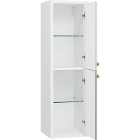 Товар: Шкаф пенал Brevita 50 Shades of Grey Анастейша 35 R Ана-05035-01-01П подвесной Белый матовый Серый матовый - фото 4 Шкаф пенал Brevita 50 Shades of Grey Анастейша 35 R Ана-05035-01-01П подвесной Белый матовый Серый матовый — фото 4, Мебель для ванной