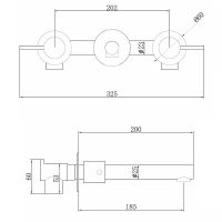 Смеситель для раковины Abber Emotion AF88121NG Никель — фото 3, Смесители