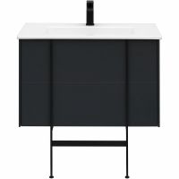 Тумба под раковину Allen Brau Reality 80 1.32005.AM подвесная Антрацит матовый — фото 20, Тумбы под раковину