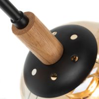 Товар: Люстра Artelamp Oxford A2716PL-8BK Коньяк Черная - фото 3 Люстра Artelamp Oxford A2716PL-8BK Коньяк Черная — фото 3, Люстры