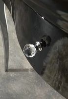 Тумба под раковину Kerasan Retro 100 7363K3 Черный глянец — фото 4, Мебель для ванной