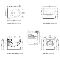 Товар: Унитаз Flaminia App AP118GFAN подвесной Fango без сиденья - фото 3 Унитаз Flaminia App AP118GFAN подвесной Fango без сиденья — фото 3, Унитазы