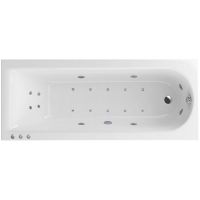 Акриловая ванна Excellent Aurum Slim 180x80 WAEX.AUR18S.LUX.CR с гидромассажем — фото 1, Ванны