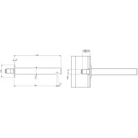 Излив для смесителя Villeroy&Boch Loop & Friends TVT106505153K5 Черный матовый — фото 2, Изливы
