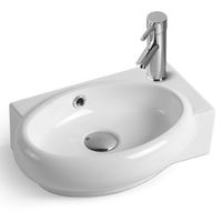 Раковина SantiLine 42 SL-2022L Белая — фото 1, Раковины